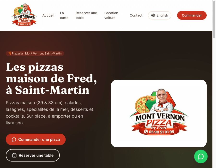 Mont-Vernon Pizza by Fred